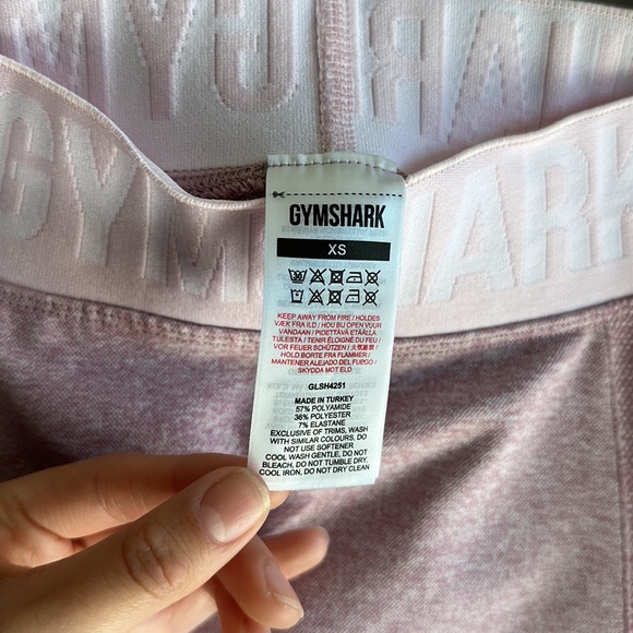 Gymshark Pink Biker Shorts Size XS - Picture 3 of 5